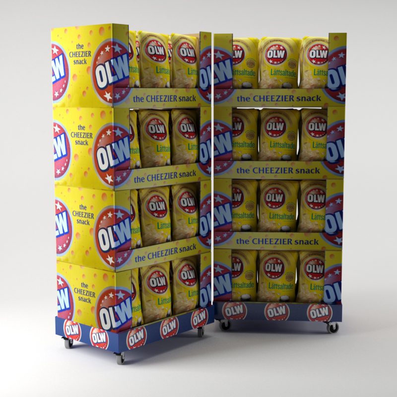 butiksinredning chipsvagn OLW